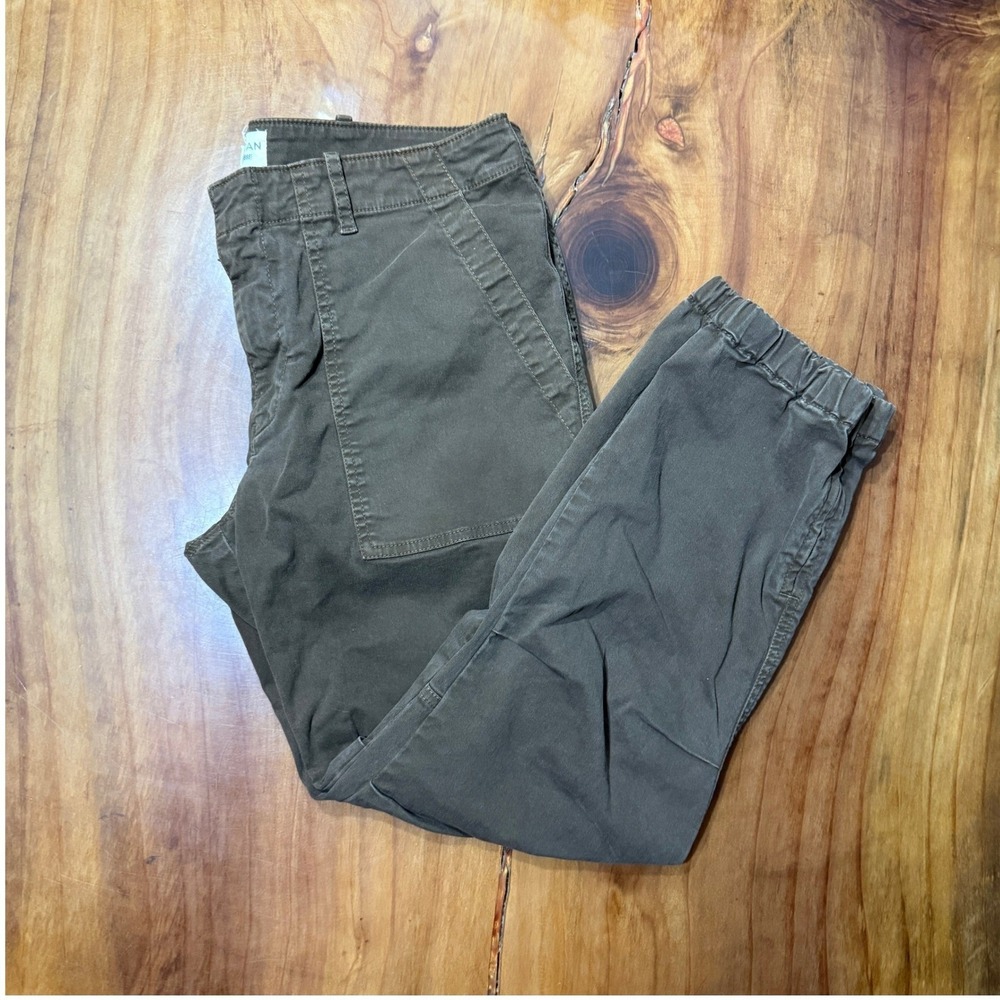 Nili Lotan Womens Pants 8 Pockets Cotton Brown Military Jogger H18